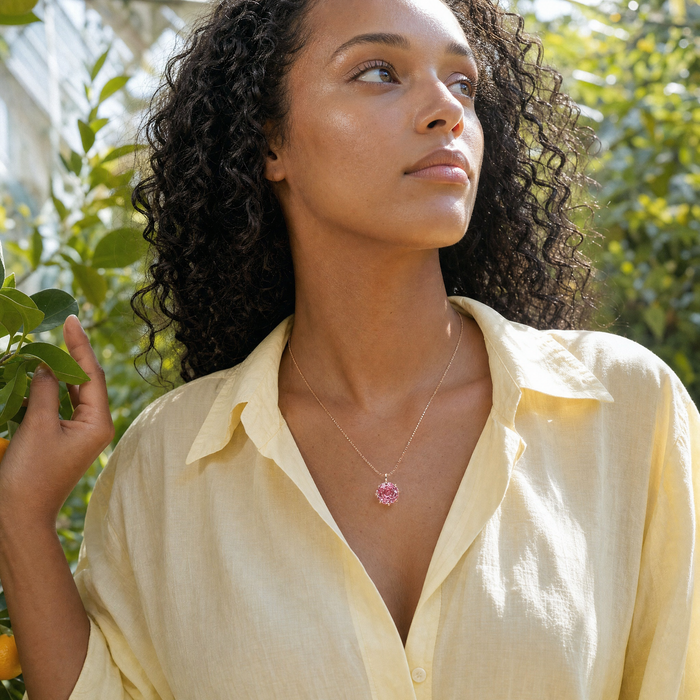 Rose Cut Necklace