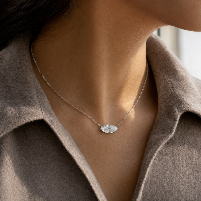 Marquise Line Necklace