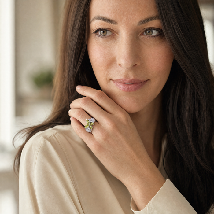 Galet Natural-Stone Ring