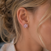Pivoine Pink Studs