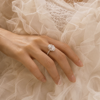 Goutte Solitaire Ring
