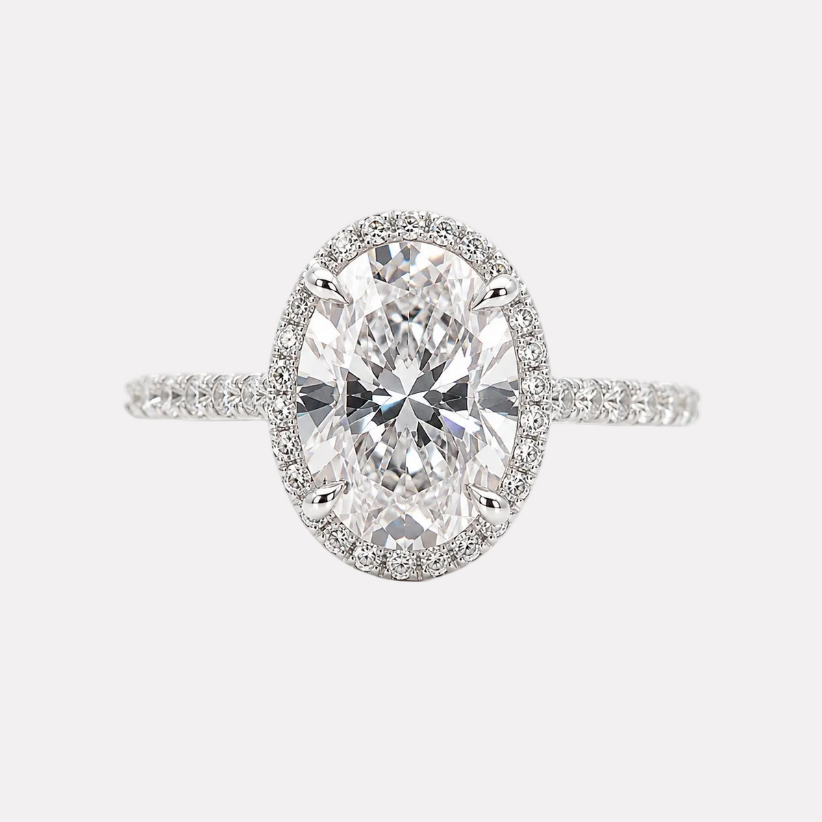 Goutte Solitaire Ring