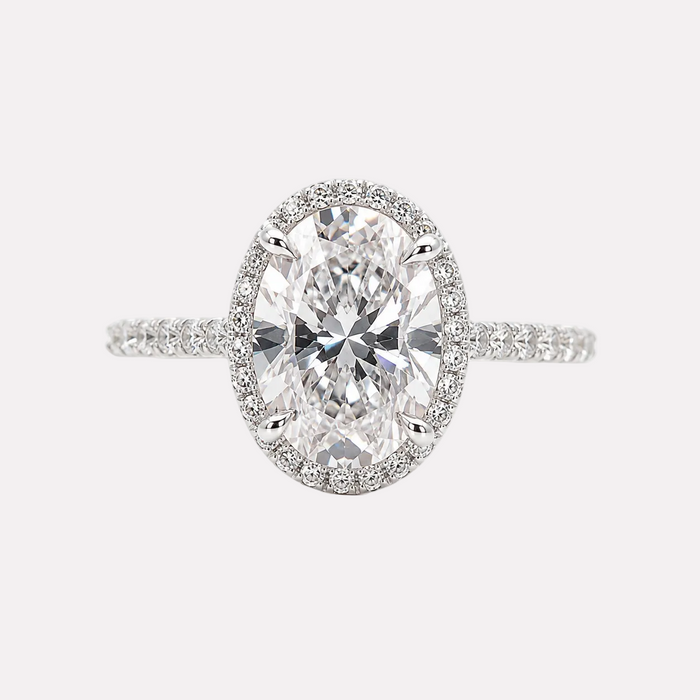 Goutte Solitaire Ring