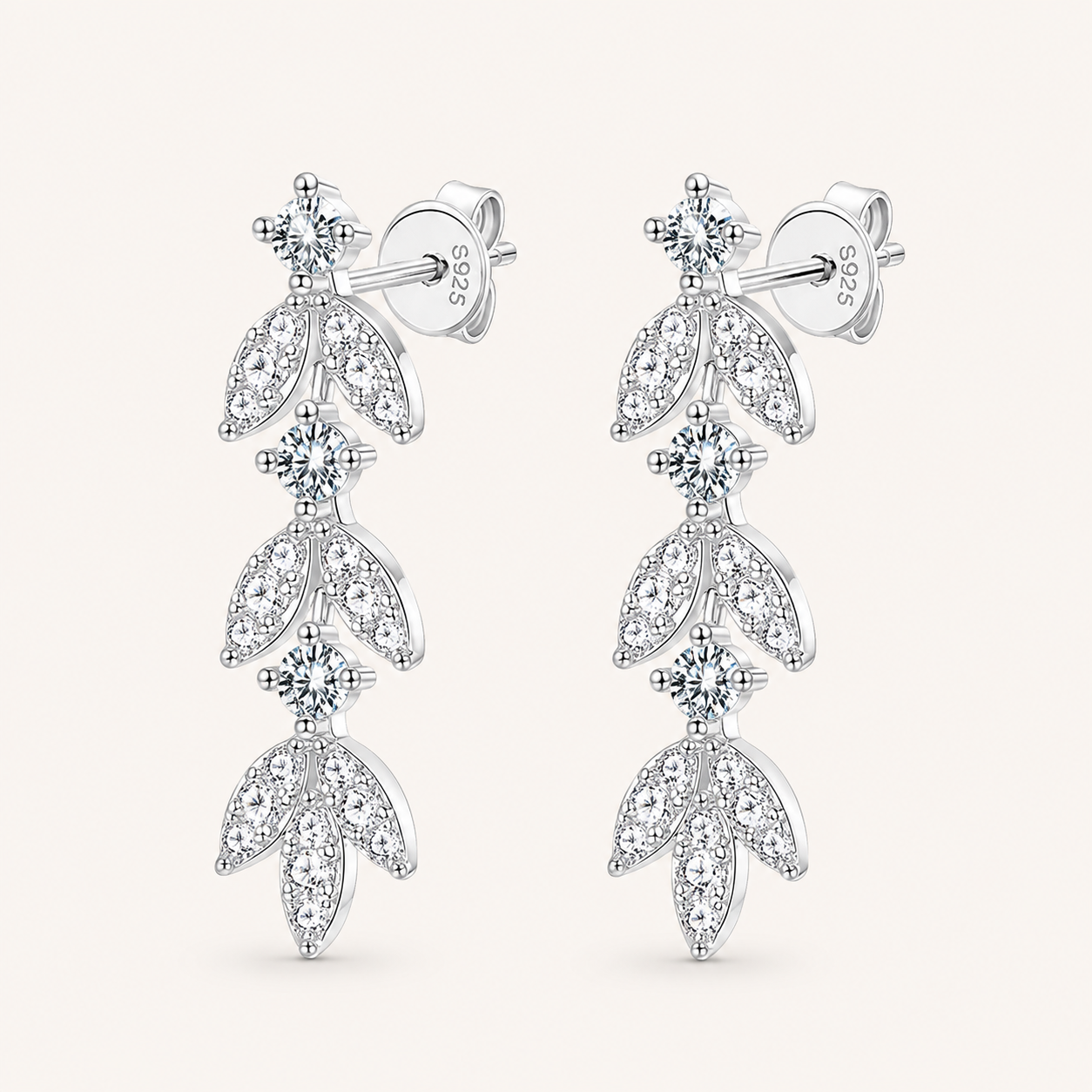 Feuille Tassel Earrings