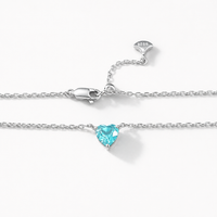 Bleuet Heart Necklace
