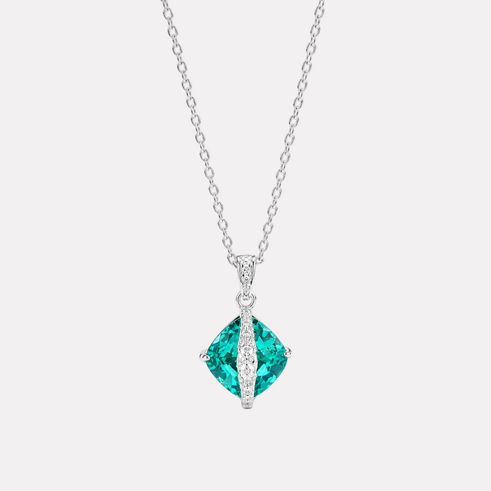 Menthe Square Necklace