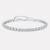 Carré Tennis Bracelet
