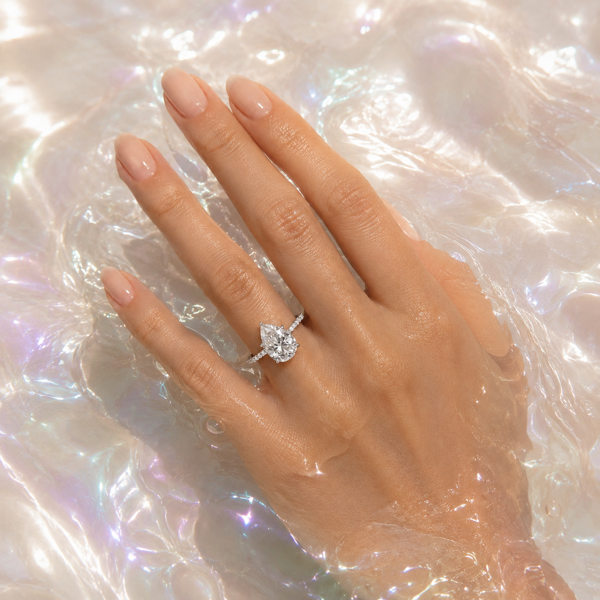 Kathèrine Pear-Cut Ring