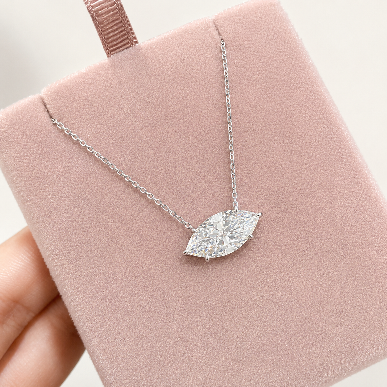 Marquise Line Necklace