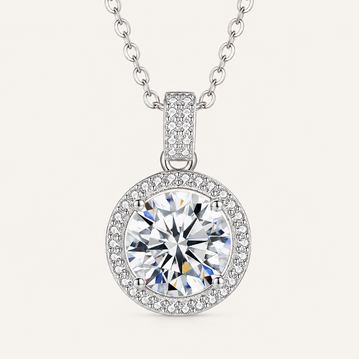 Orba Solitaire Necklace