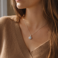 Orba Solitaire Necklace