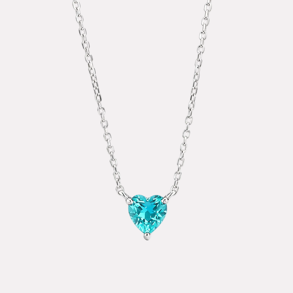 Bleuet Heart Necklace