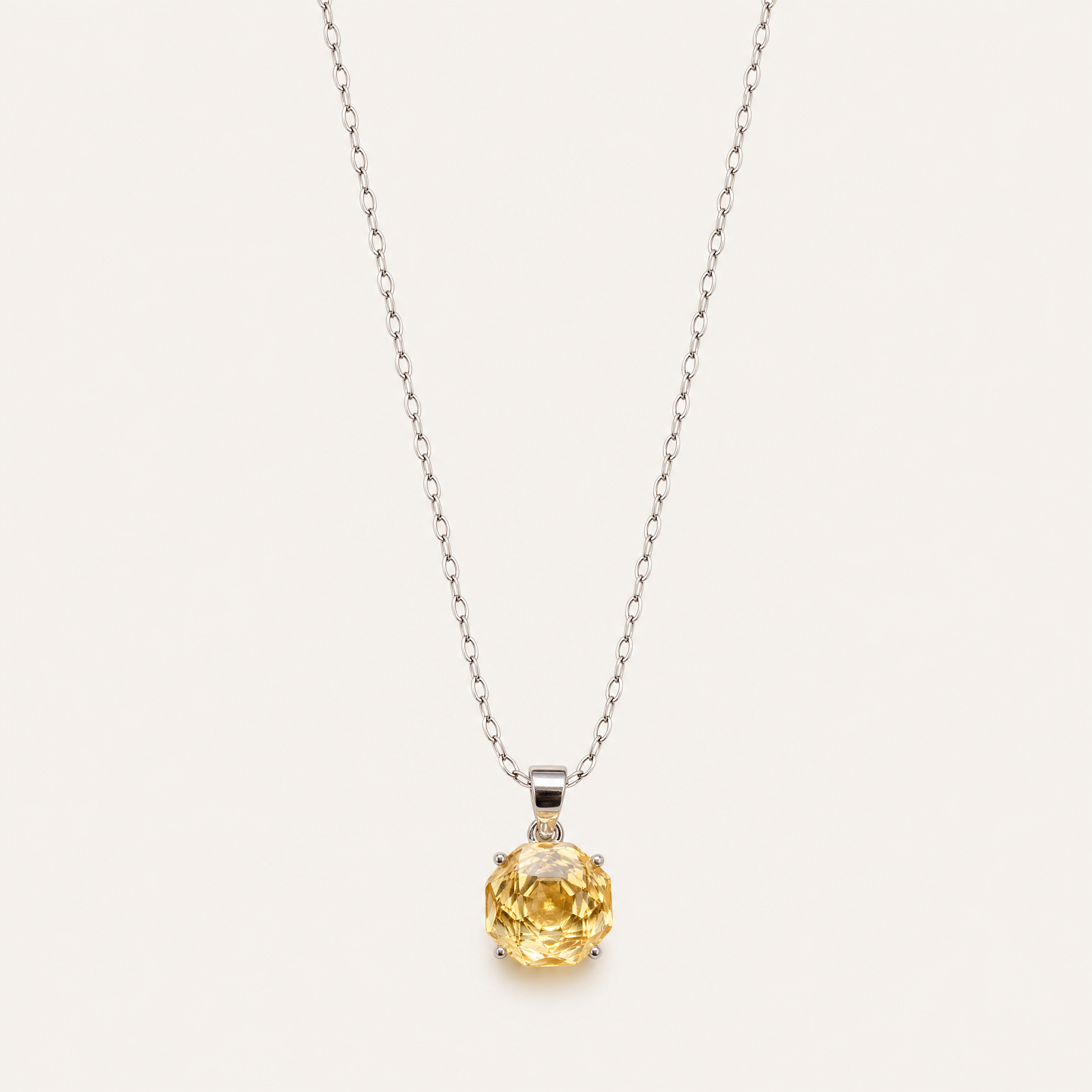 Solia Citrine Pendant
