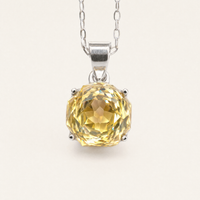 Solia Citrine Pendant