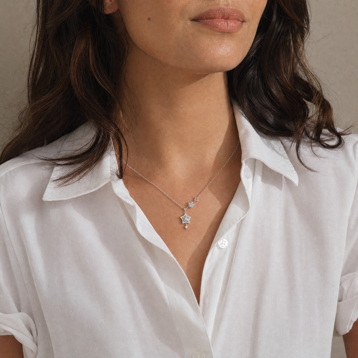 Étoile Fine Silver Necklace
