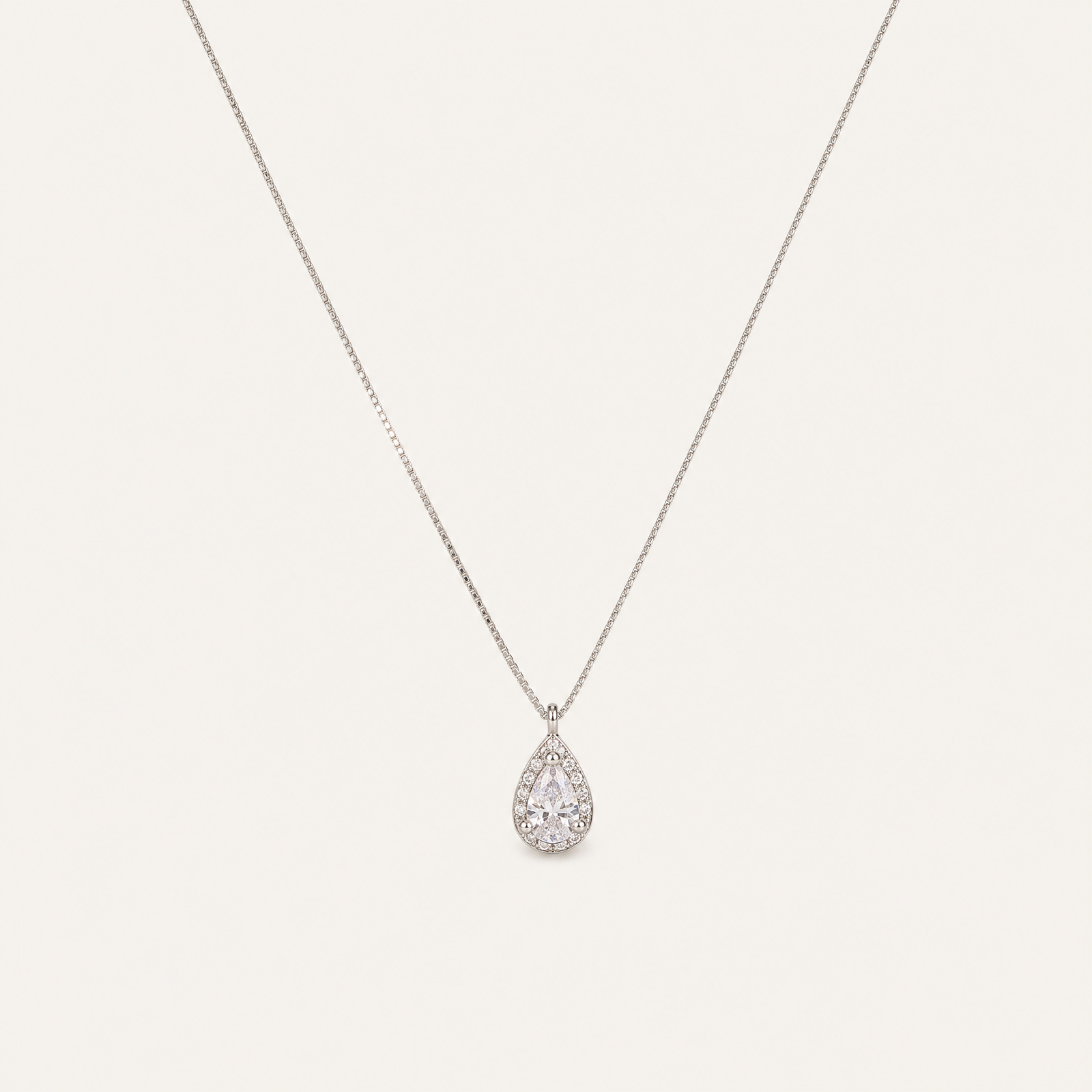 Goutte Clear Necklace