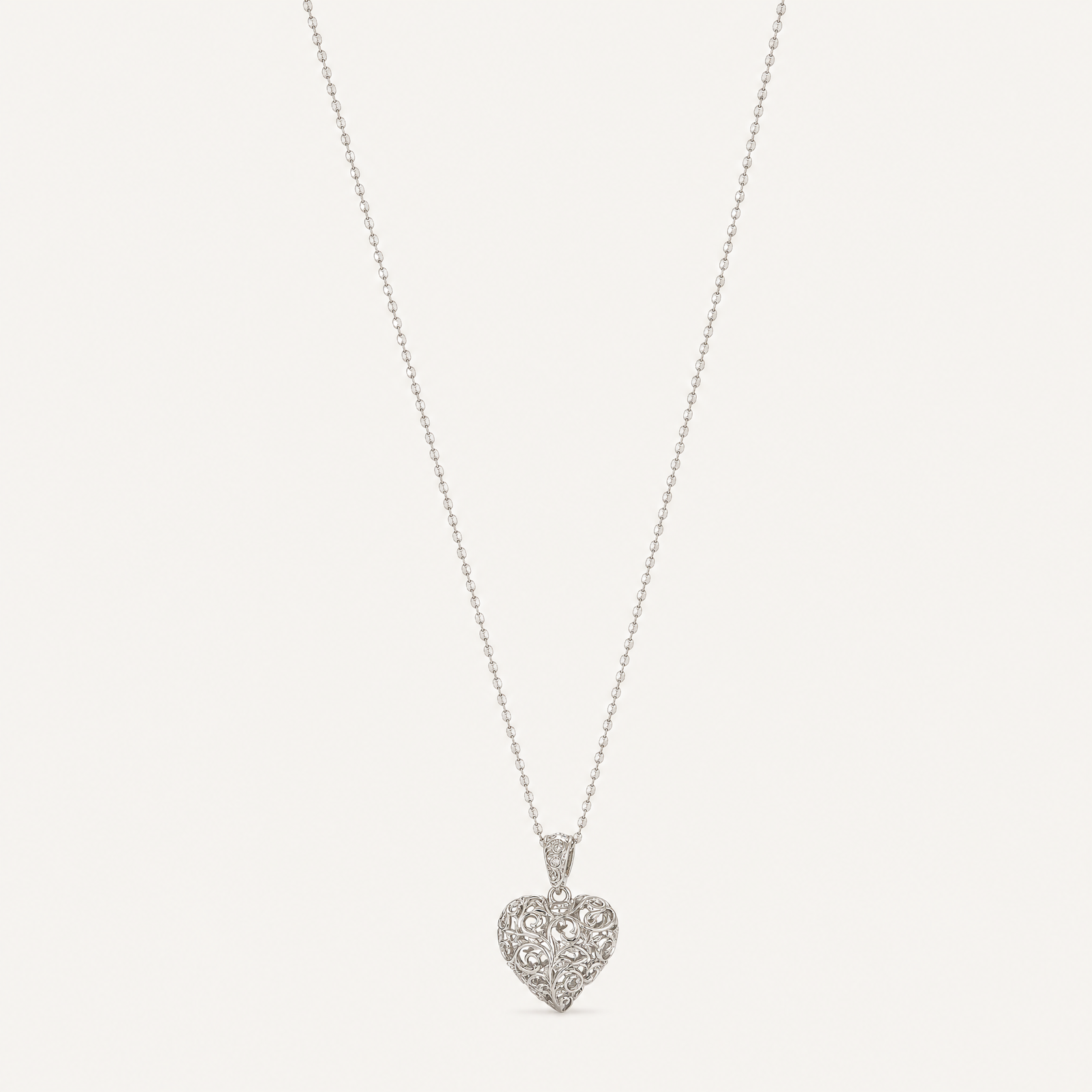 Arabesque Heart Necklace