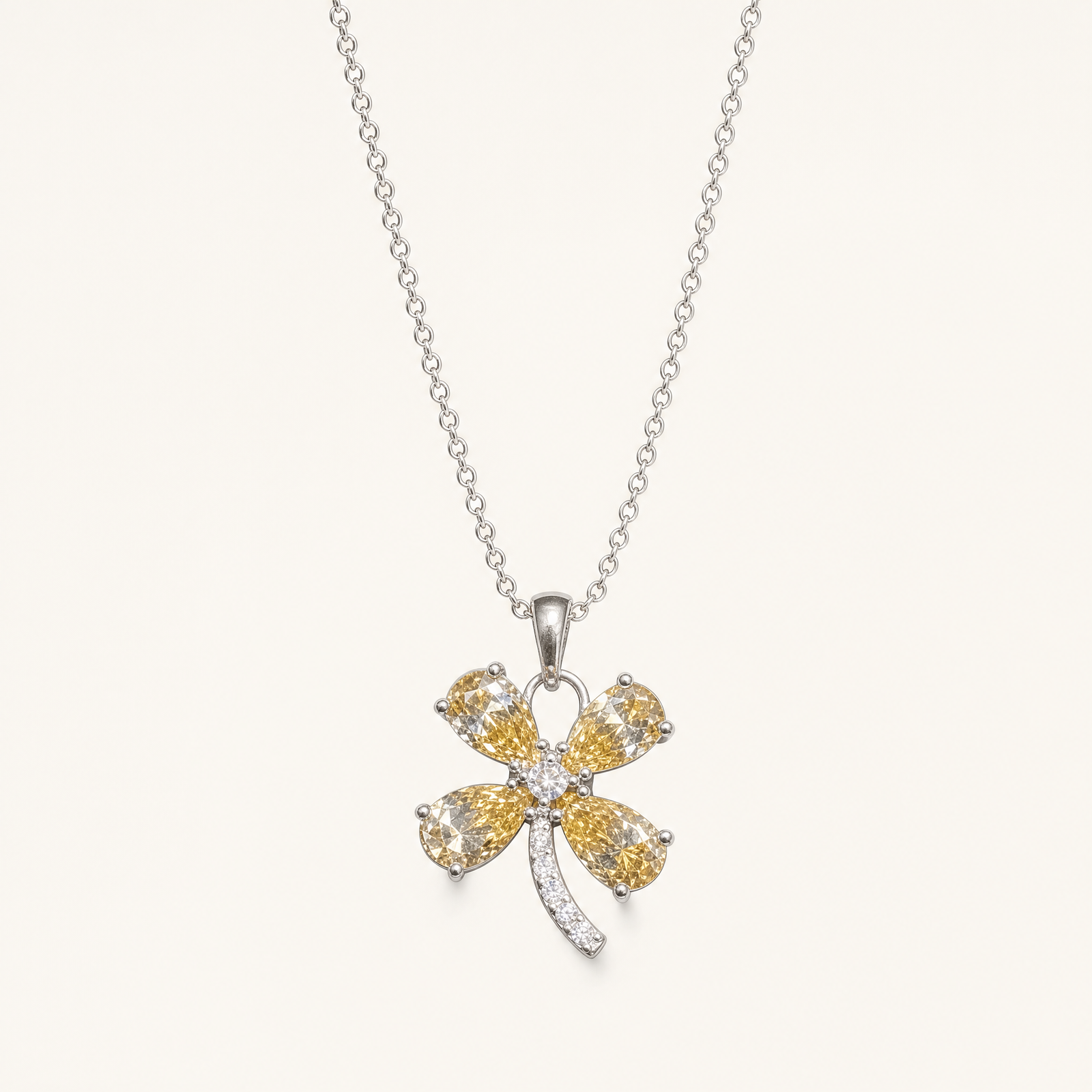 Papillon Moissanite Necklace