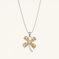 Papillon Moissanite Necklace