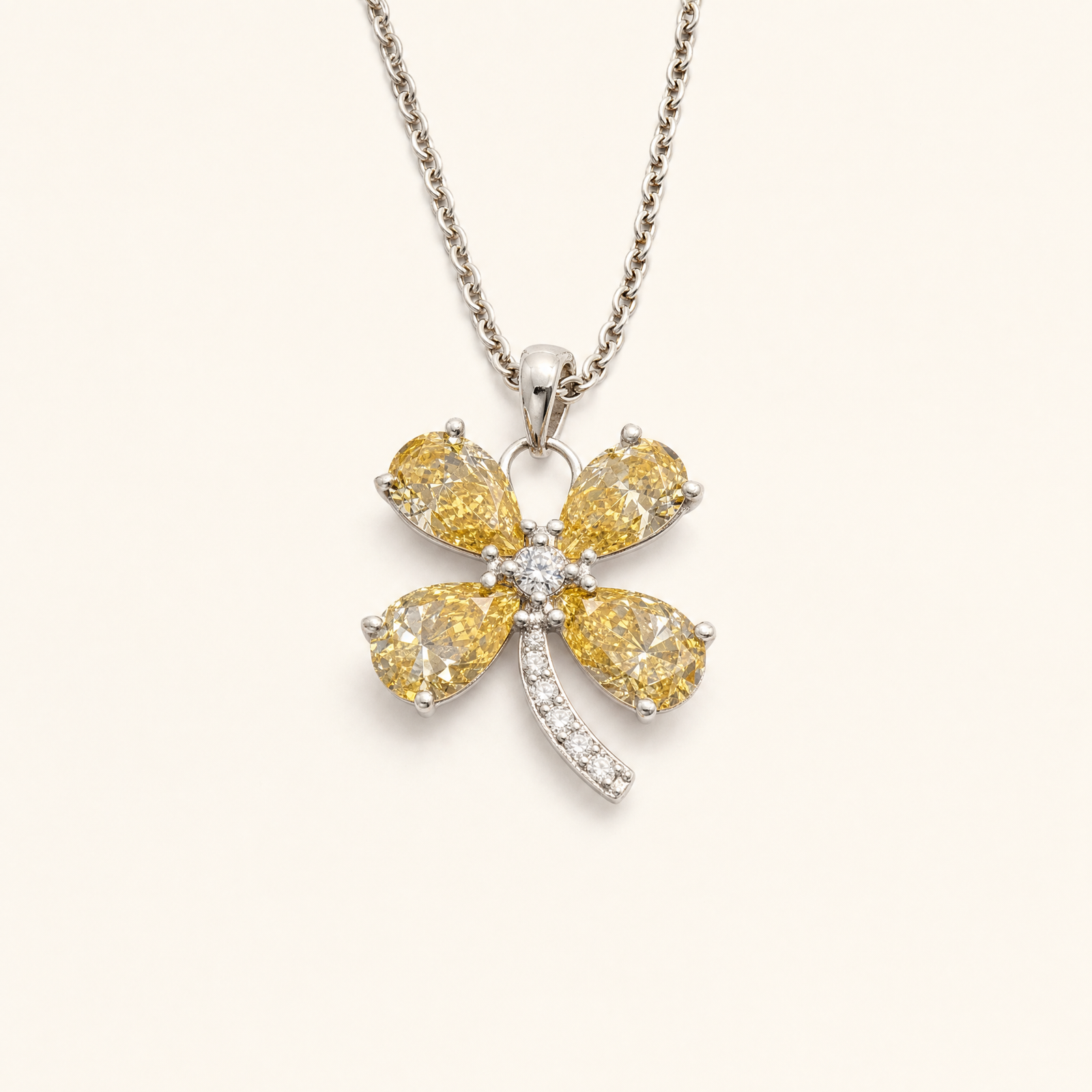 Papillon Moissanite Necklace