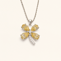 Papillon Moissanite Necklace