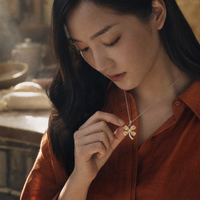 Papillon Moissanite Necklace