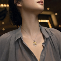 Papillon Moissanite Necklace