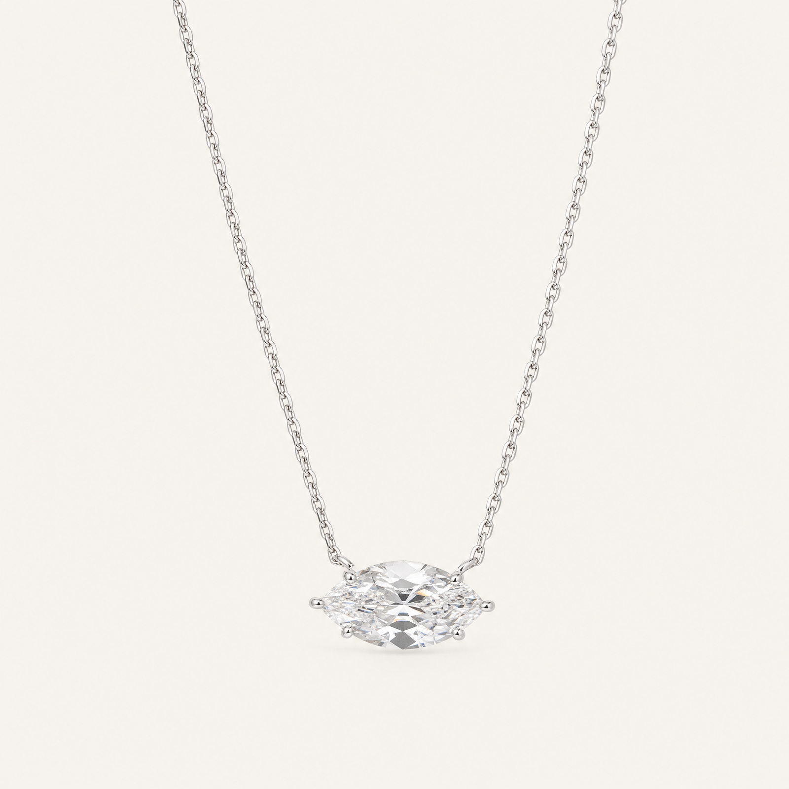 Marquise Line Necklace