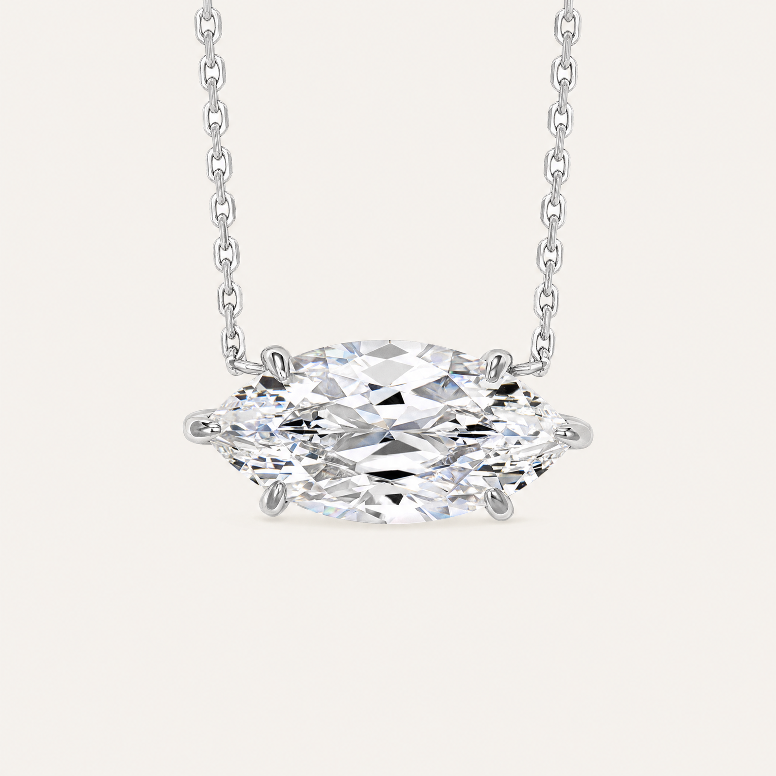 Marquise Line Necklace