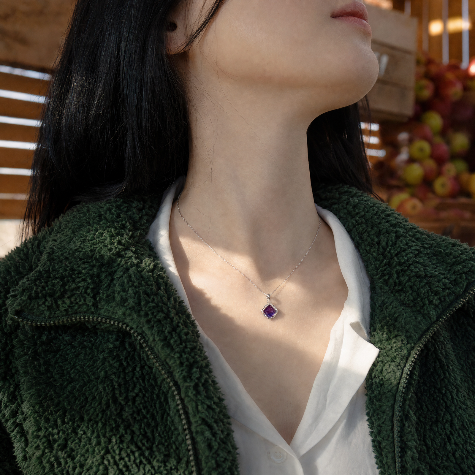 Améthyste Pendant