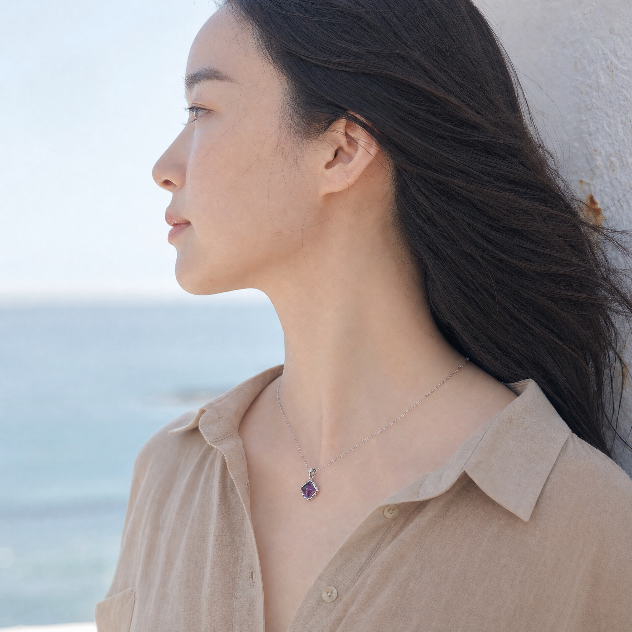 Améthyste Pendant