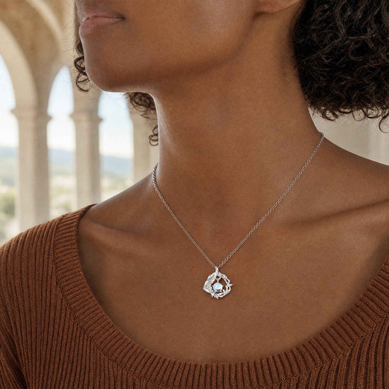 Azur Bird Necklace