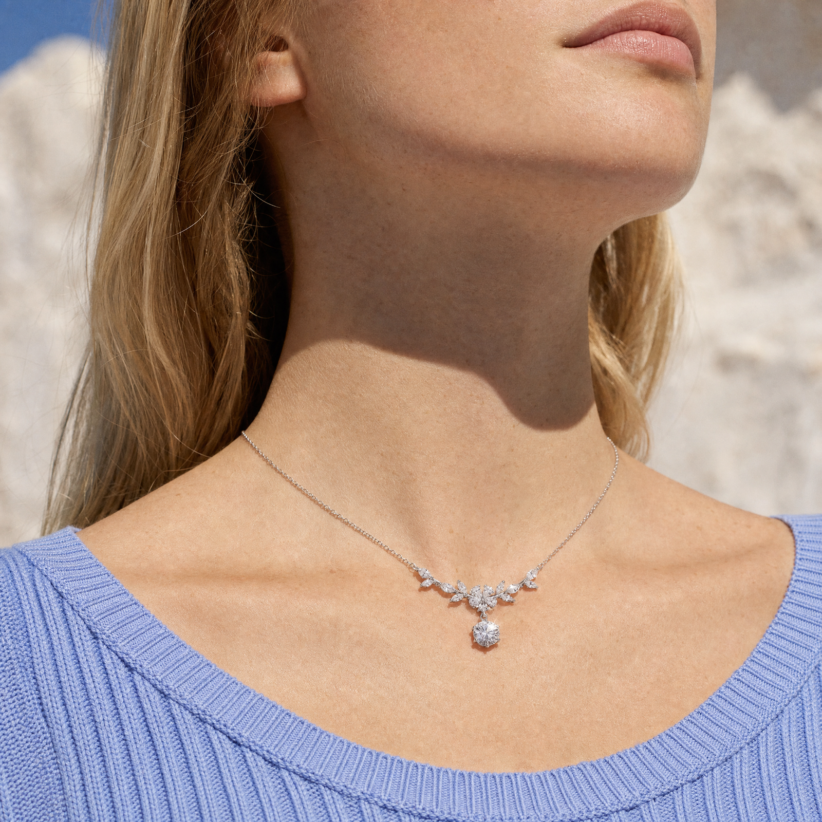Glycine Wisteria Necklace
