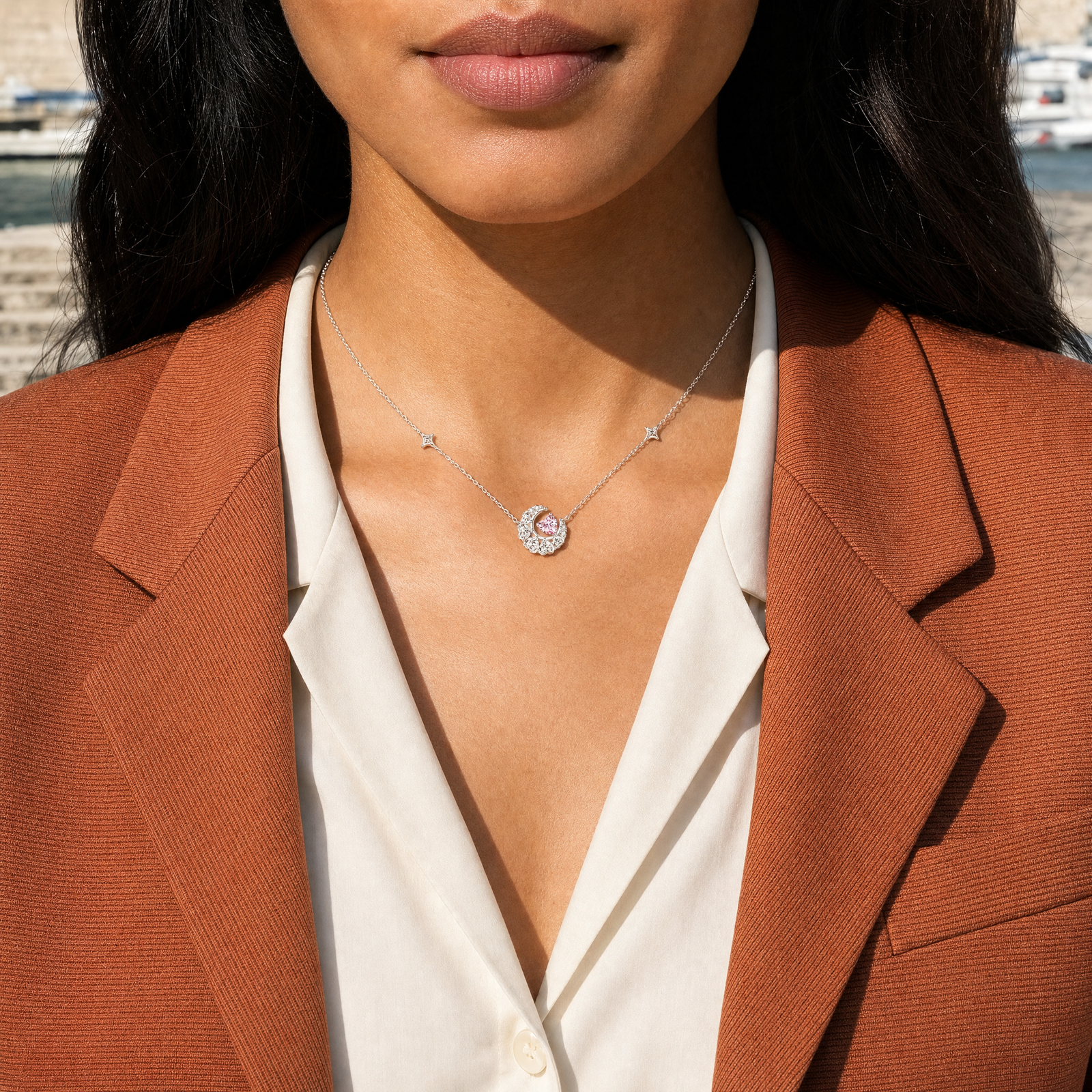 Séléné Star Necklace