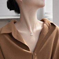 Cherry Moissanite Necklace