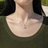 Cherry Moissanite Necklace