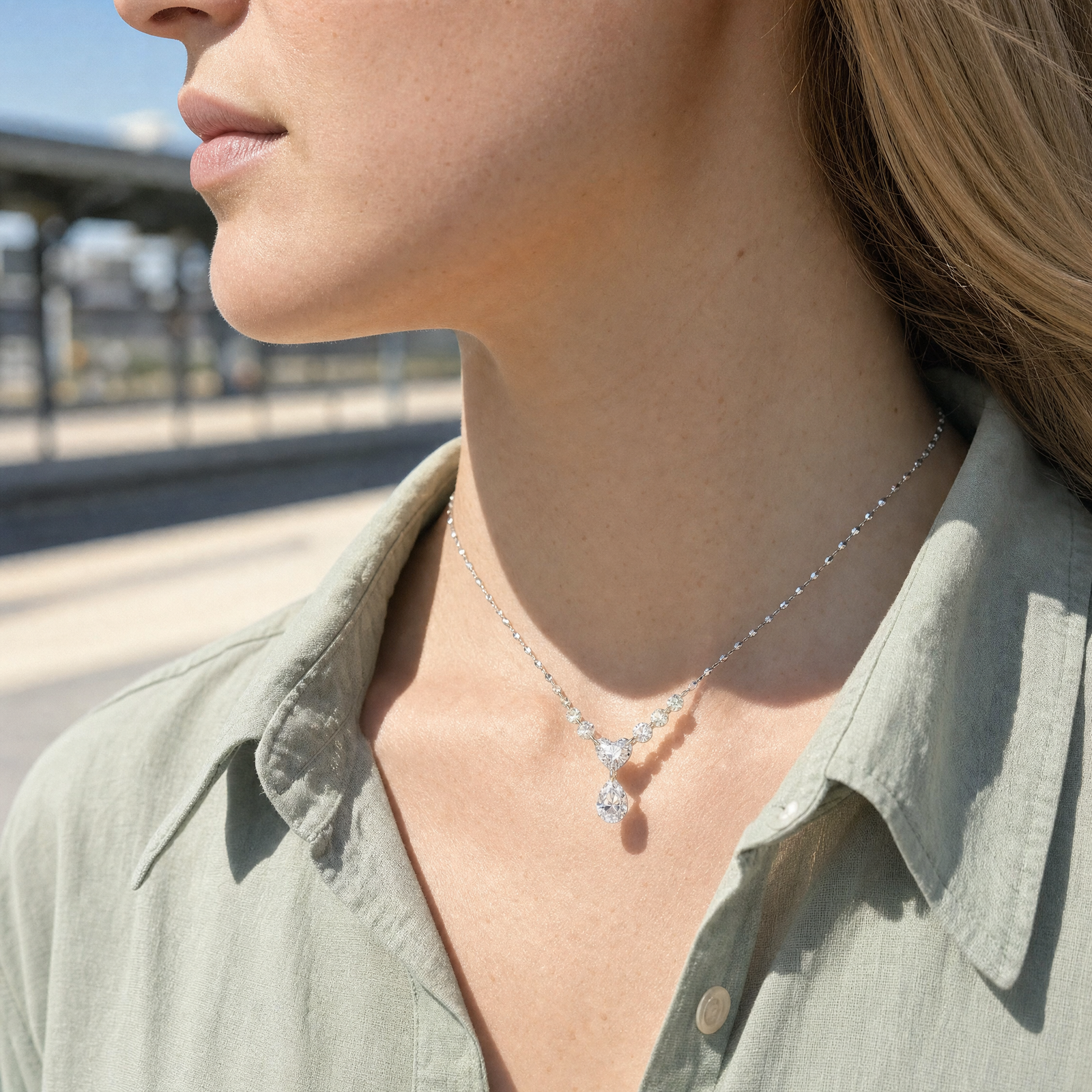 Ysolde Y Necklace