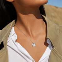 Trèfle Cat's-Eye Necklace