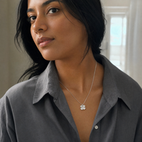 Trèfle Cat's-Eye Necklace