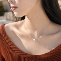 Fawn Moonstone Necklace
