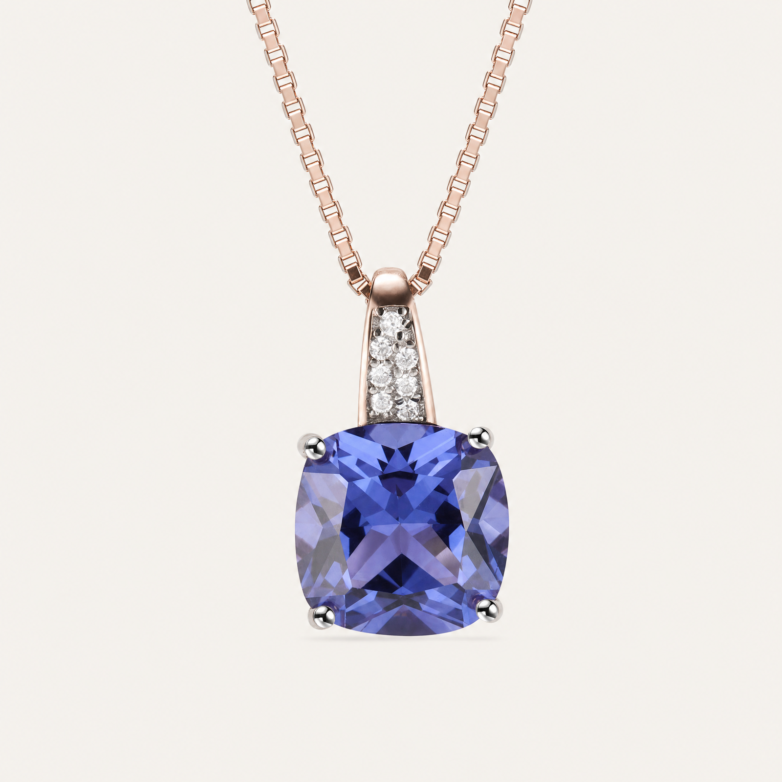 Tanza Two-Tone Pendant