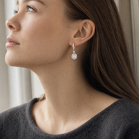 Fleur Moissanite Studs