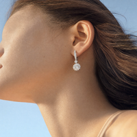 Fleur Moissanite Studs