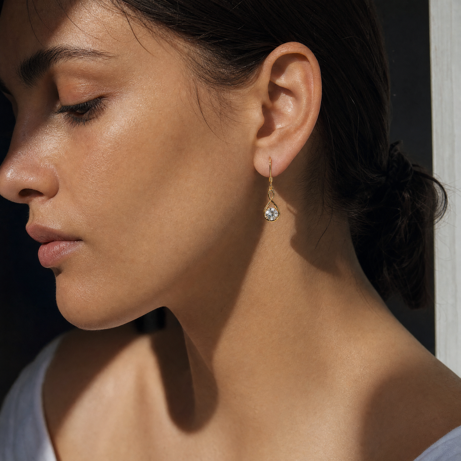 Perle Drop Studs