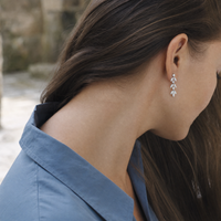 Feuille Tassel Earrings