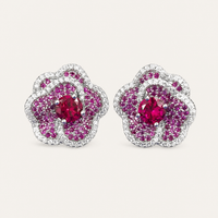 Rubis Round Studs