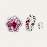 Rubis Round Studs