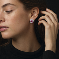 Rubis Round Studs