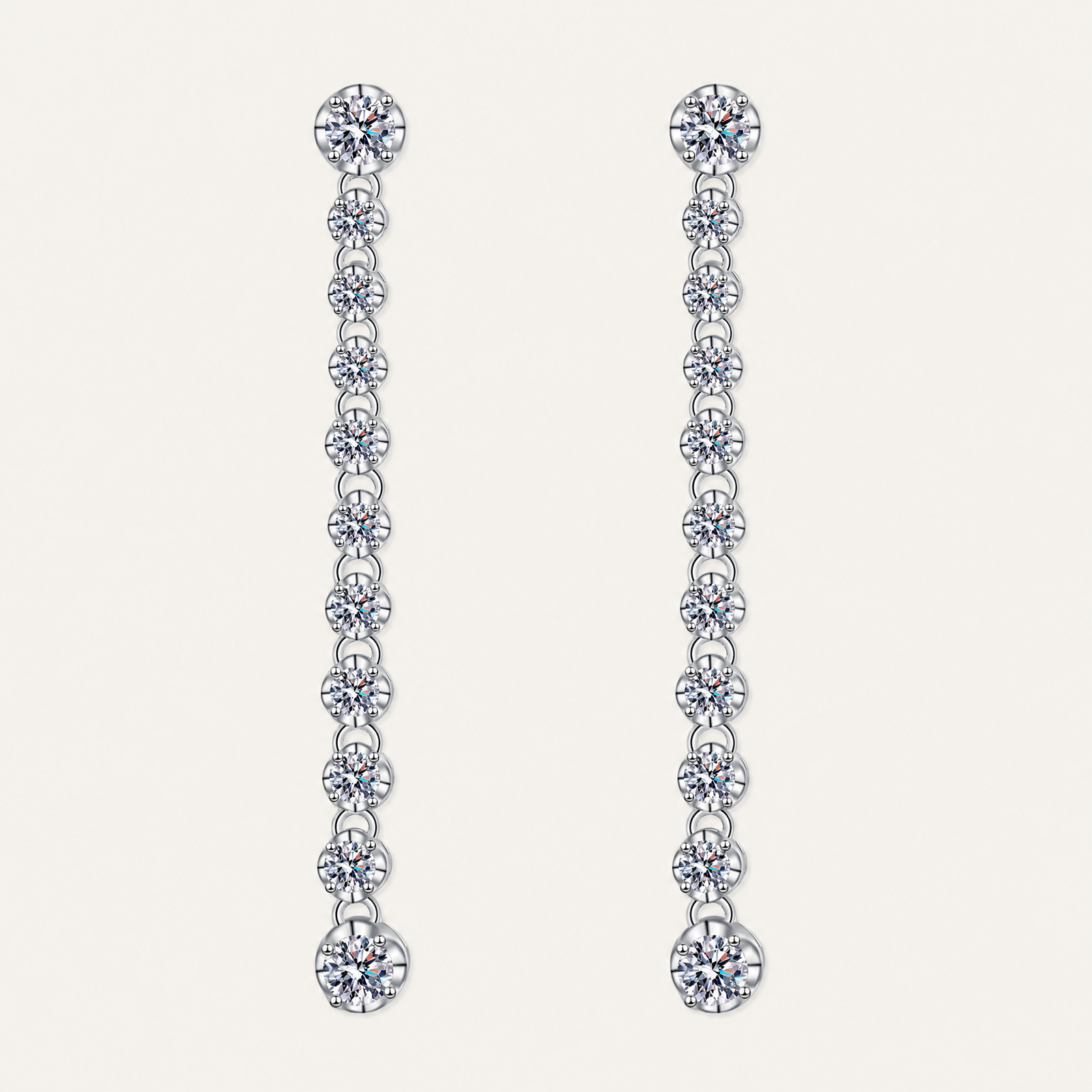 Cascade Moissanite Drops