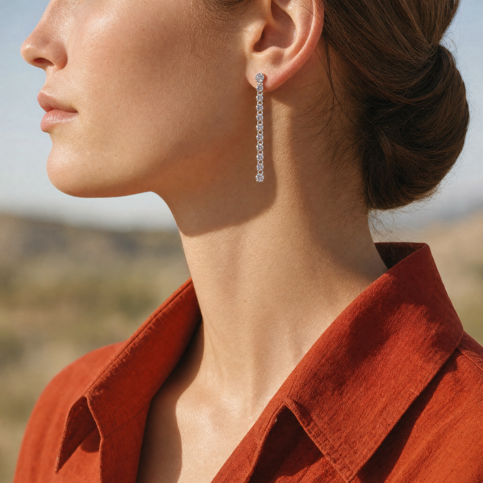 Cascade Moissanite Drops